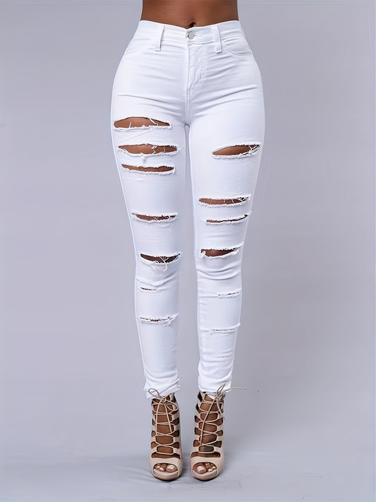 Women's High-Waist Skinny Jeans