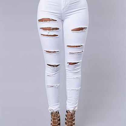 Women's High-Waist Skinny Jeans