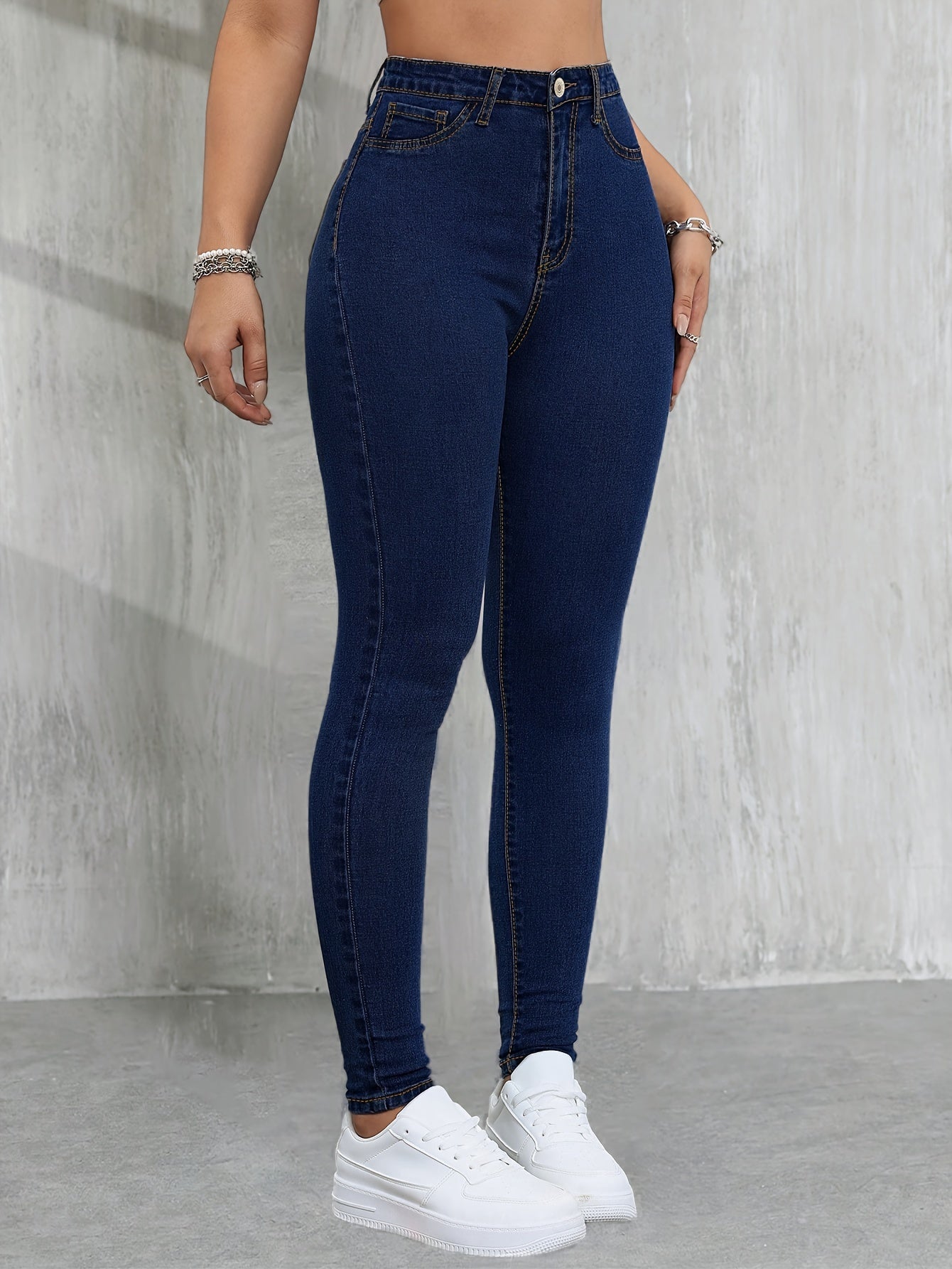 High Stretch Skinny Jeans for Women