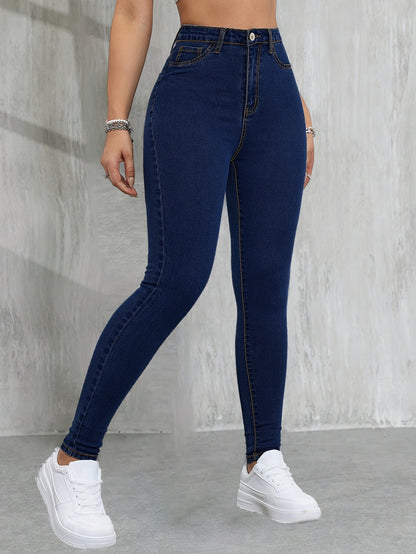 High Stretch Skinny Jeans for Women