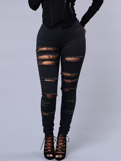 Women's High-Waist Skinny Jeans