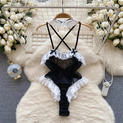 Women's Bras Women's Underwear Sets Sexy Lingerie Outfit Bra and Panty Set Woman Clothes Attractive Chest Suspenders Below Sex