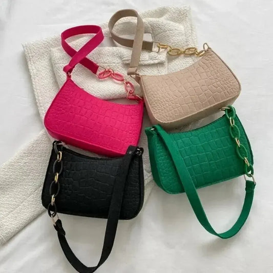 Popular Retro Gentle Temperament Small Square Bag