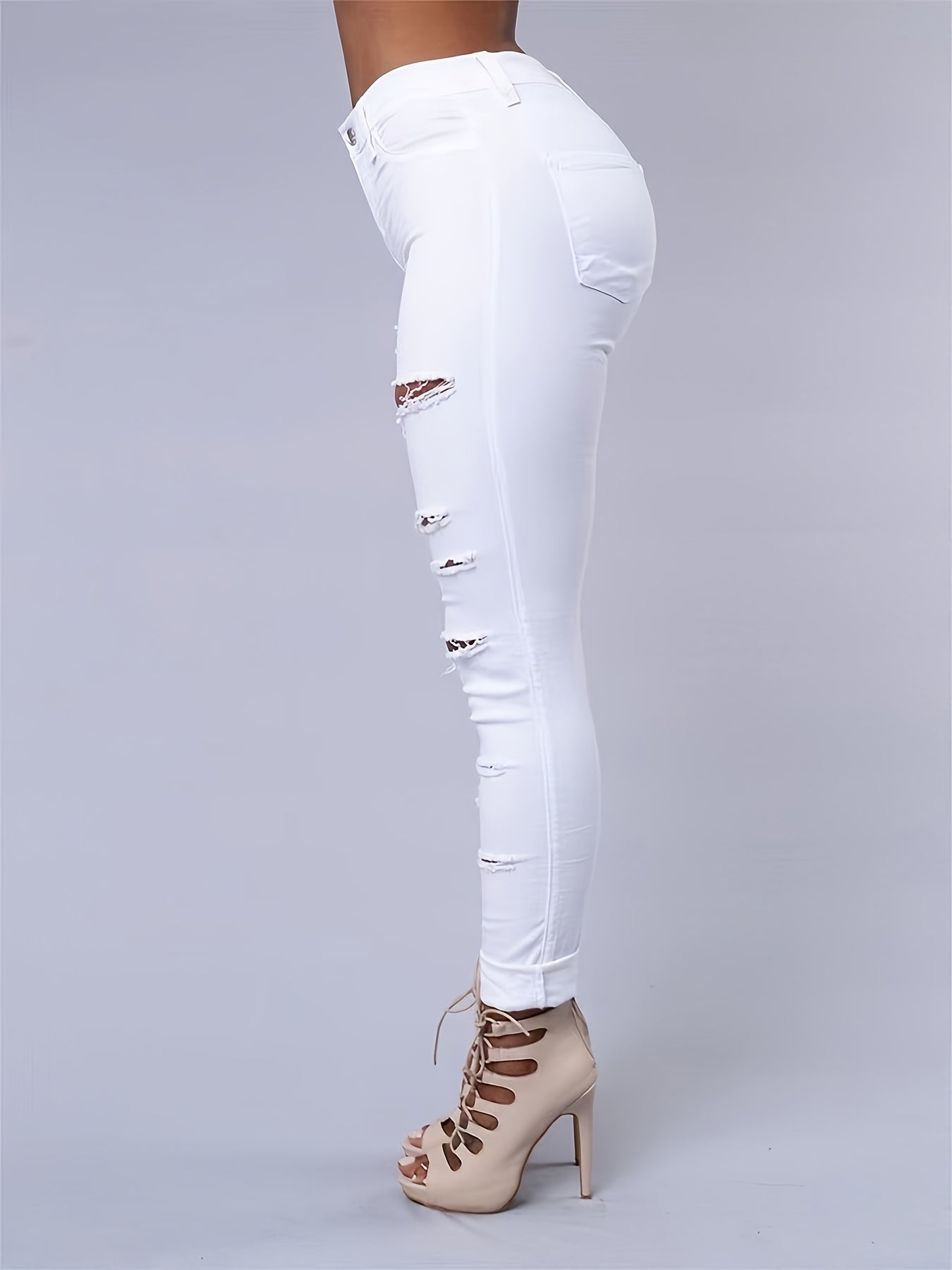 Women's High-Waist Skinny Jeans