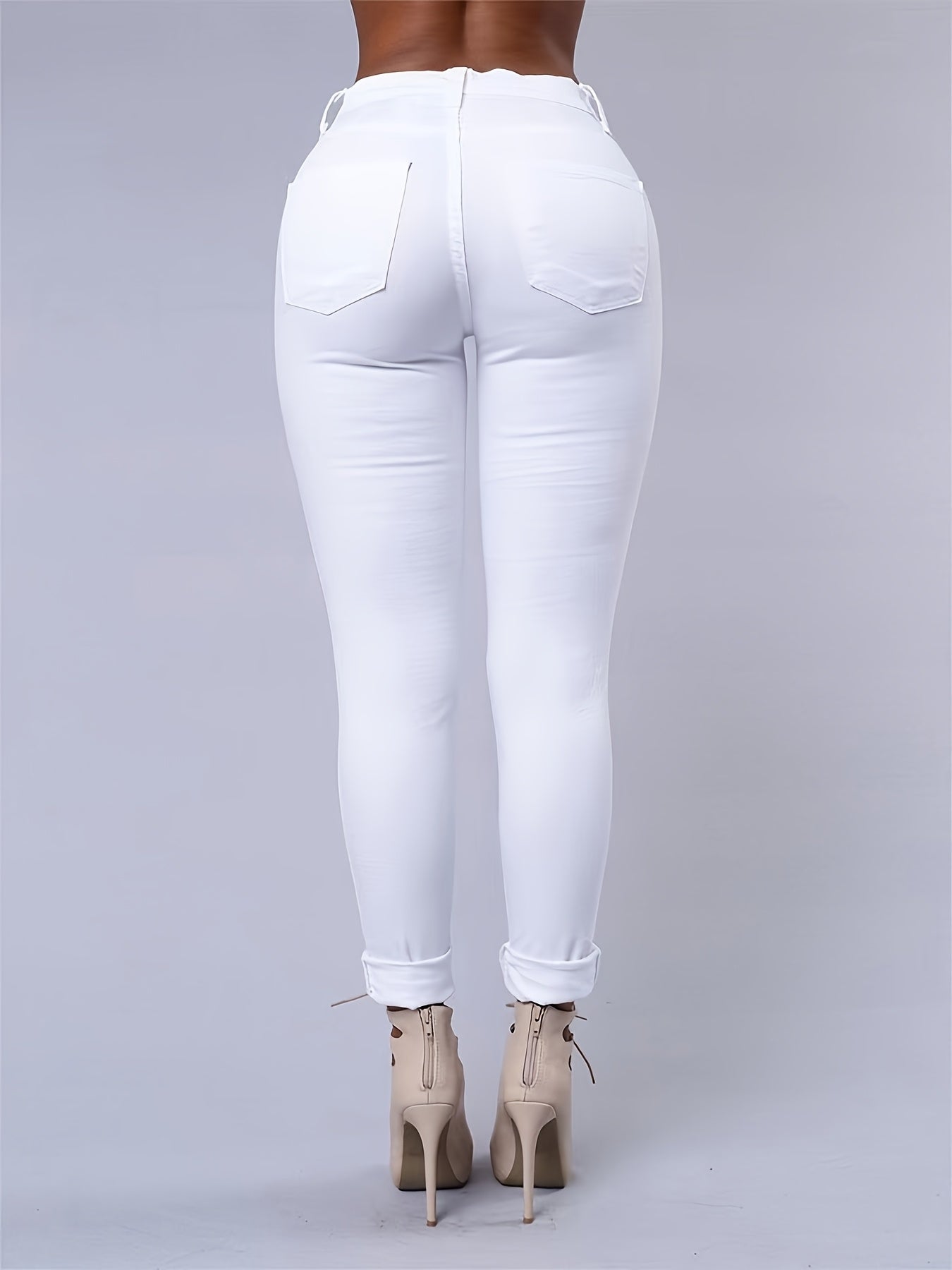 Women's High-Waist Skinny Jeans